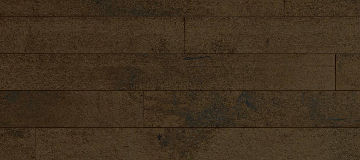 Preverco Bois franc SolidClassic Érable V+ Dublin Mat 4-1/4 po - 3/4 po plancher bois franc érable clair, chanfrein V, fini mat