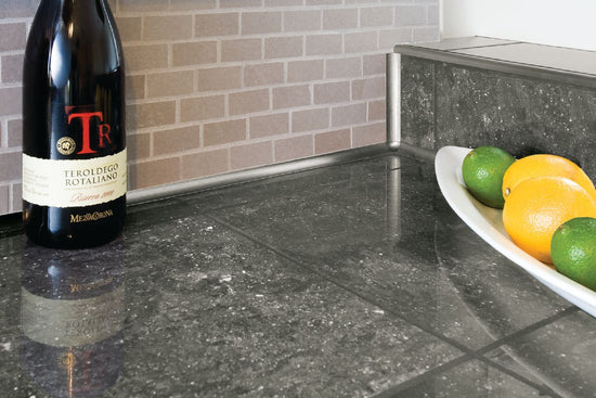 Schluter DILEX-AHK Profilé à gorge avec un radius de 3/8" - aluminium anthracite clair 1/2" (12.5 mm) x 8' 2-1/2"