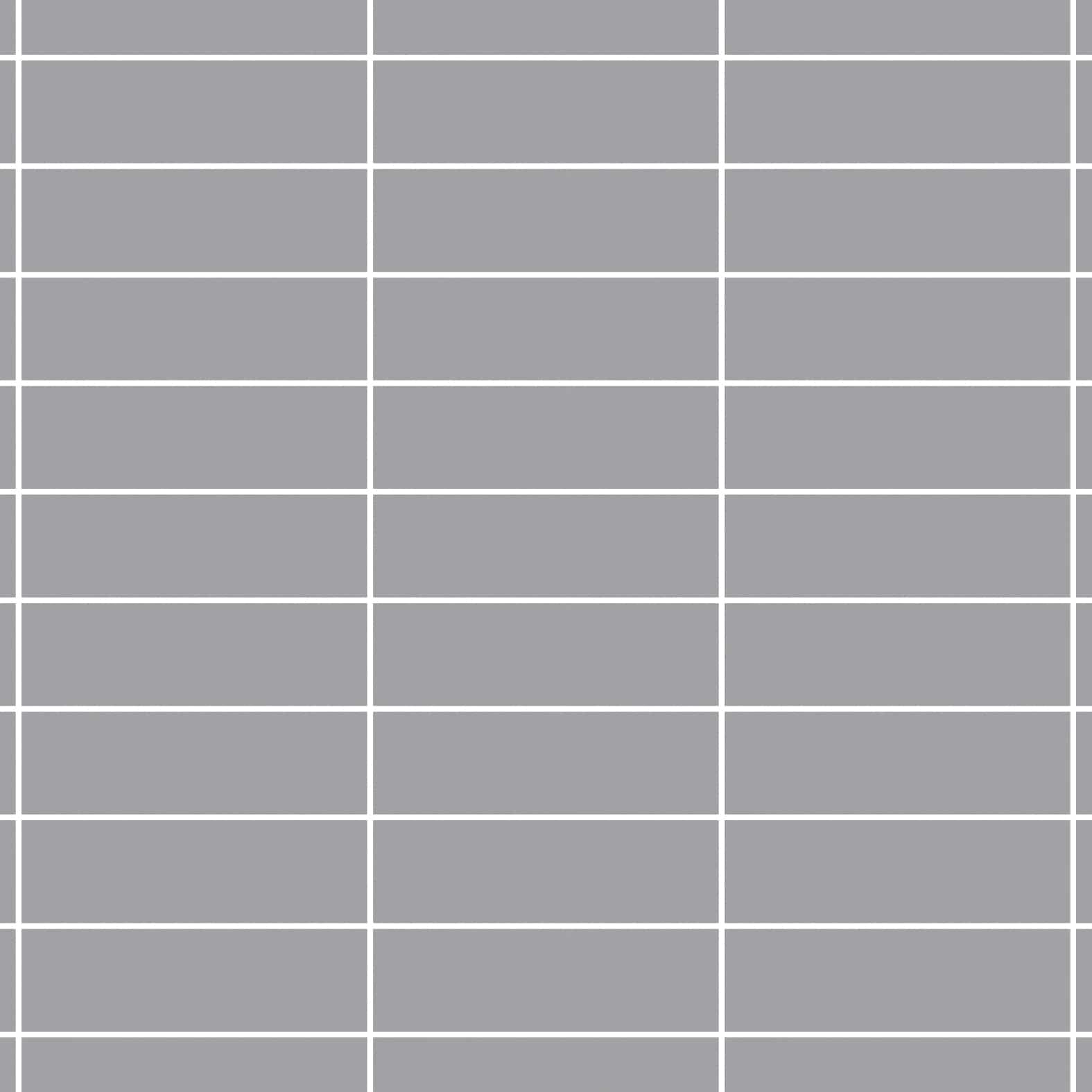 Carreaux de céramique Collection Essential 4 po x 8 po Cenere lustré, fini brillant gris