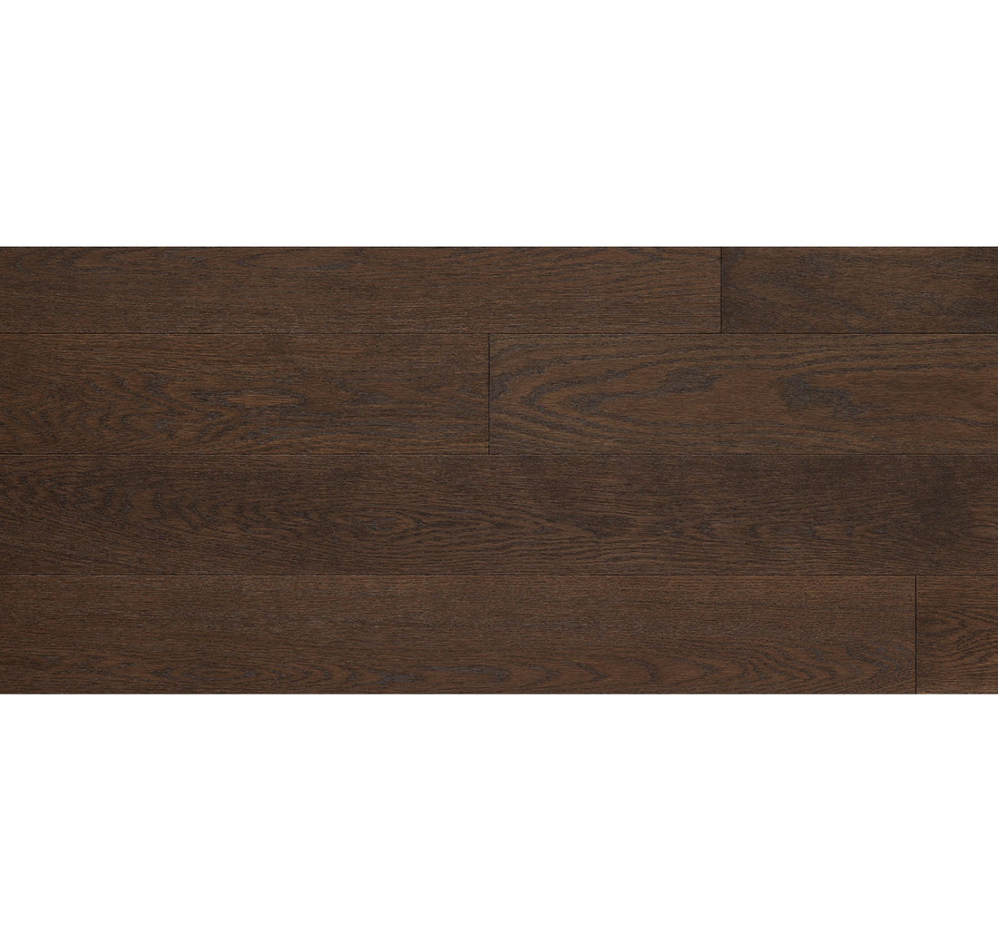 Preverco Flex19 bois d'ingénierie Chêne blanc Nuance Dublin mat, lames 5-1/8 po × 3/4 po