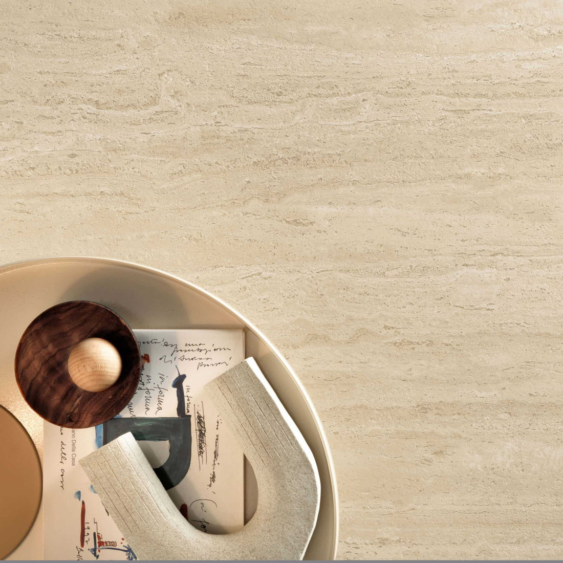 Carreaux de céramique | Collection Marvel Travertine - 24 po x 24 po