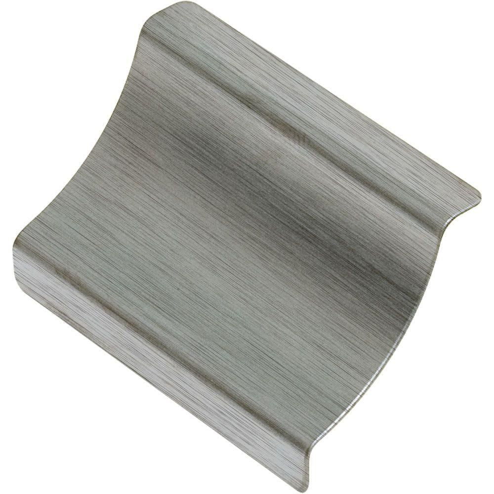 Schluter DILEX-EHK Raccord avec un radius de 23/32" (18.5 mm) - acier inoxydable (V2) brossé
