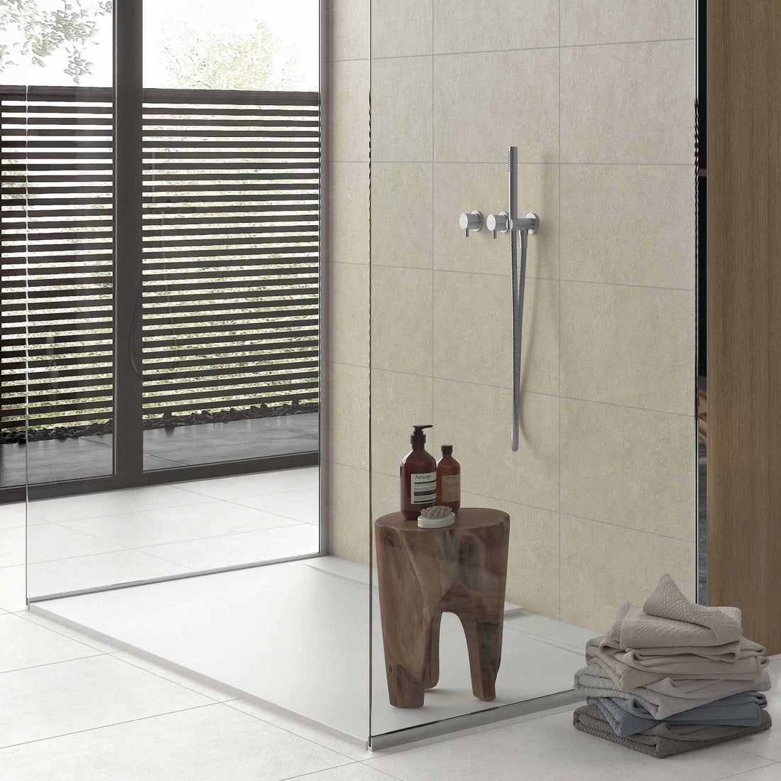 Carreaux de céramique | Collection Kalksten - 12 po x 24 po