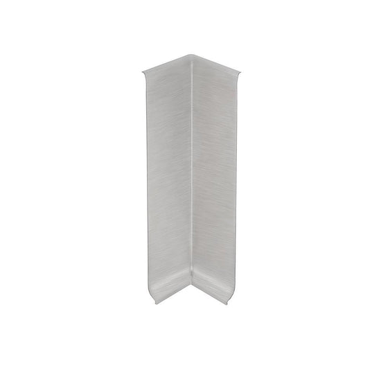 Schluter DESIGNBASE-SL Coin intérieur 90° - acier inoxydable (V2) brossé 6-3/8" (160 mm)