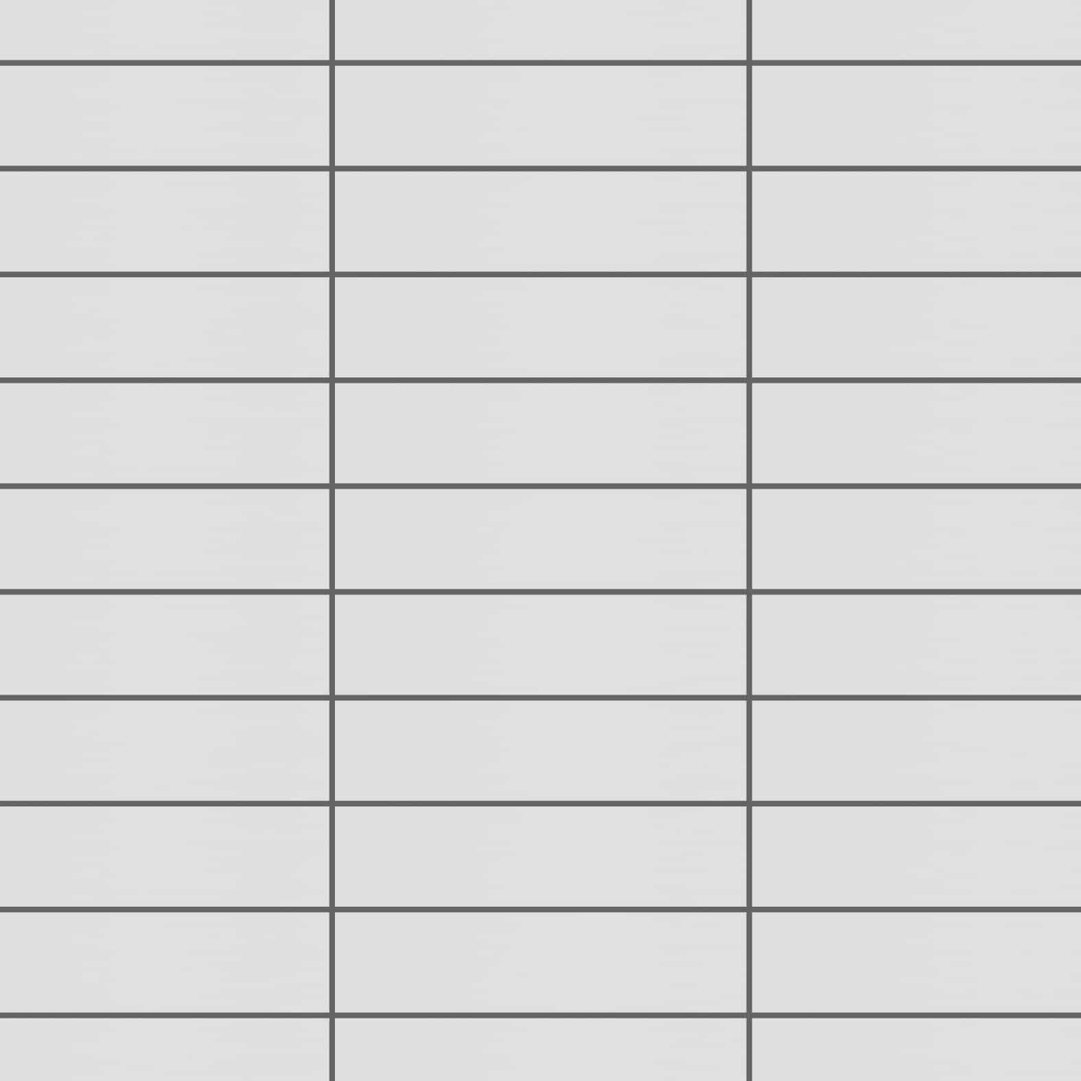 Carreaux de céramique Collection Essential 4 po x 16 po Argento fini mat