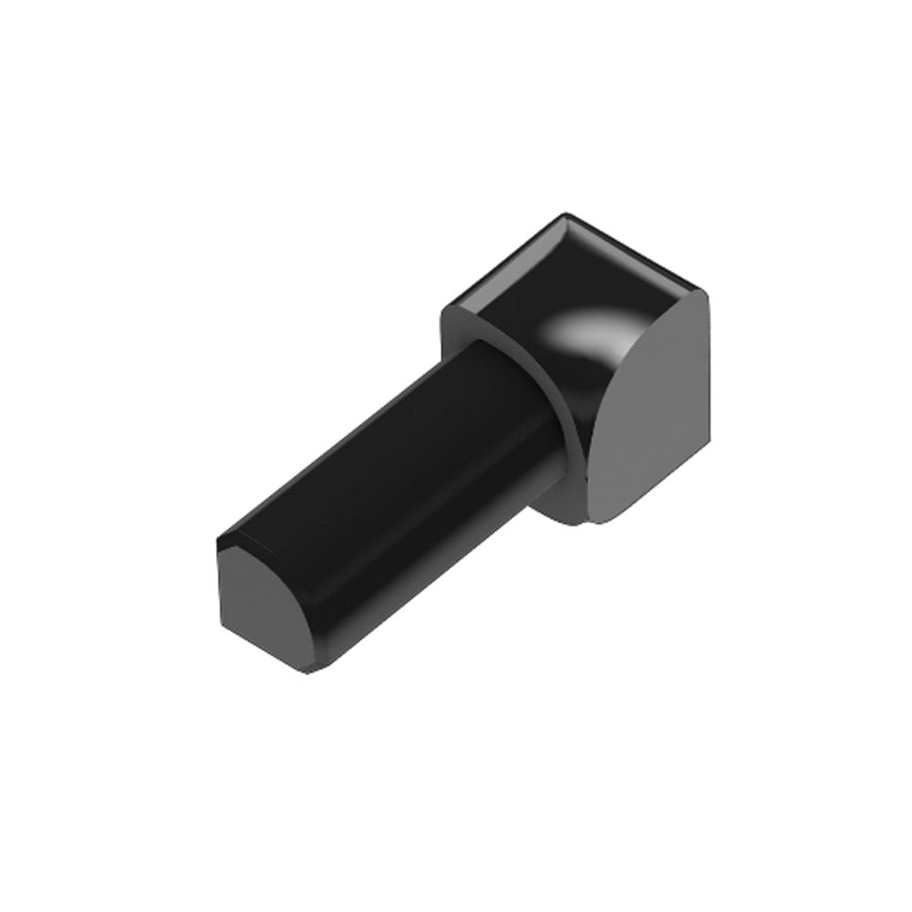 Schluter RONDEC Coin intérieur 90° - aluminium anodisé noir brillant 1/4" (6 mm)