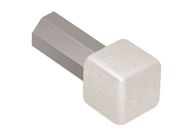 Schluter Coin intérieur/extérieur 90° QUADEC - aluminium ivoire 1/4" (6 mm)