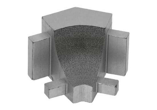 Schluter DILEX-AHK Coin intérieur 135° avec un radius de 3/8" (10 mm) - aluminium gris pierre
