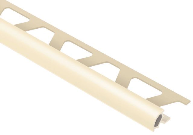 Schluter RONDEC Bullnose Trim - Plastique (PVC) Sable 7/16" (11 mm) x 8' 2-1/2"