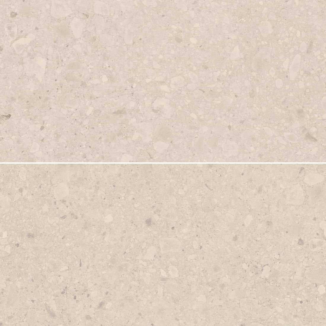 Carreaux de céramique Collection Flodsten 24 po x 48 po couleur crème finition mate