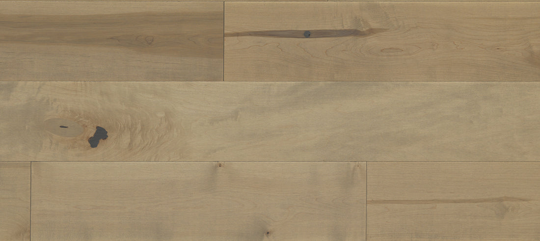 Preverco Bois franc SolidClassic Érable Variation Kyra Mat 3-1/4 po 3/4 po, planches érable tons variés, fini mat