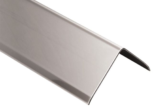 Schluter ECK-K Profilé robuste de protection des coins extérieurs 90° - acier inoxydable (V2) 2" x 6' 7"