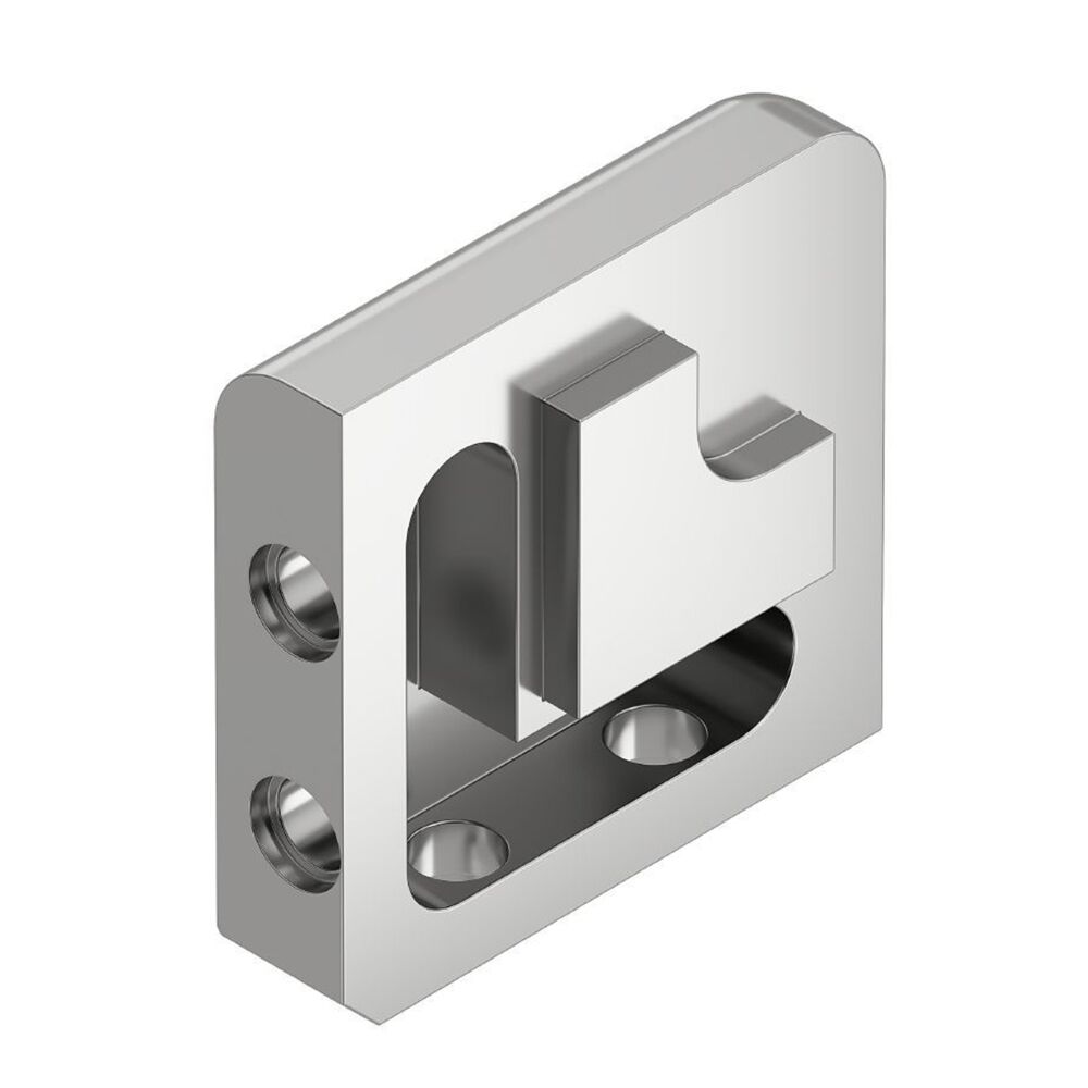 Schluter JOLLY Coin extérieur 90° Aluminium anodisé Chrome poli 1/2" (12.5 mm)