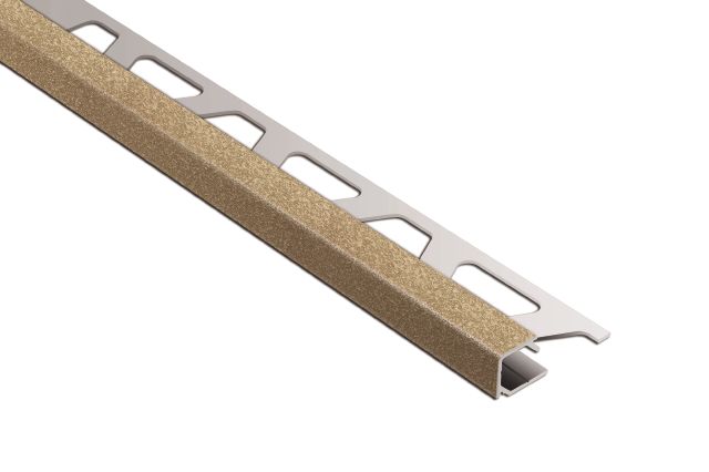 Schluter Profilé carré QUADEC - aluminium beige 5/16" (8 mm) x 10'