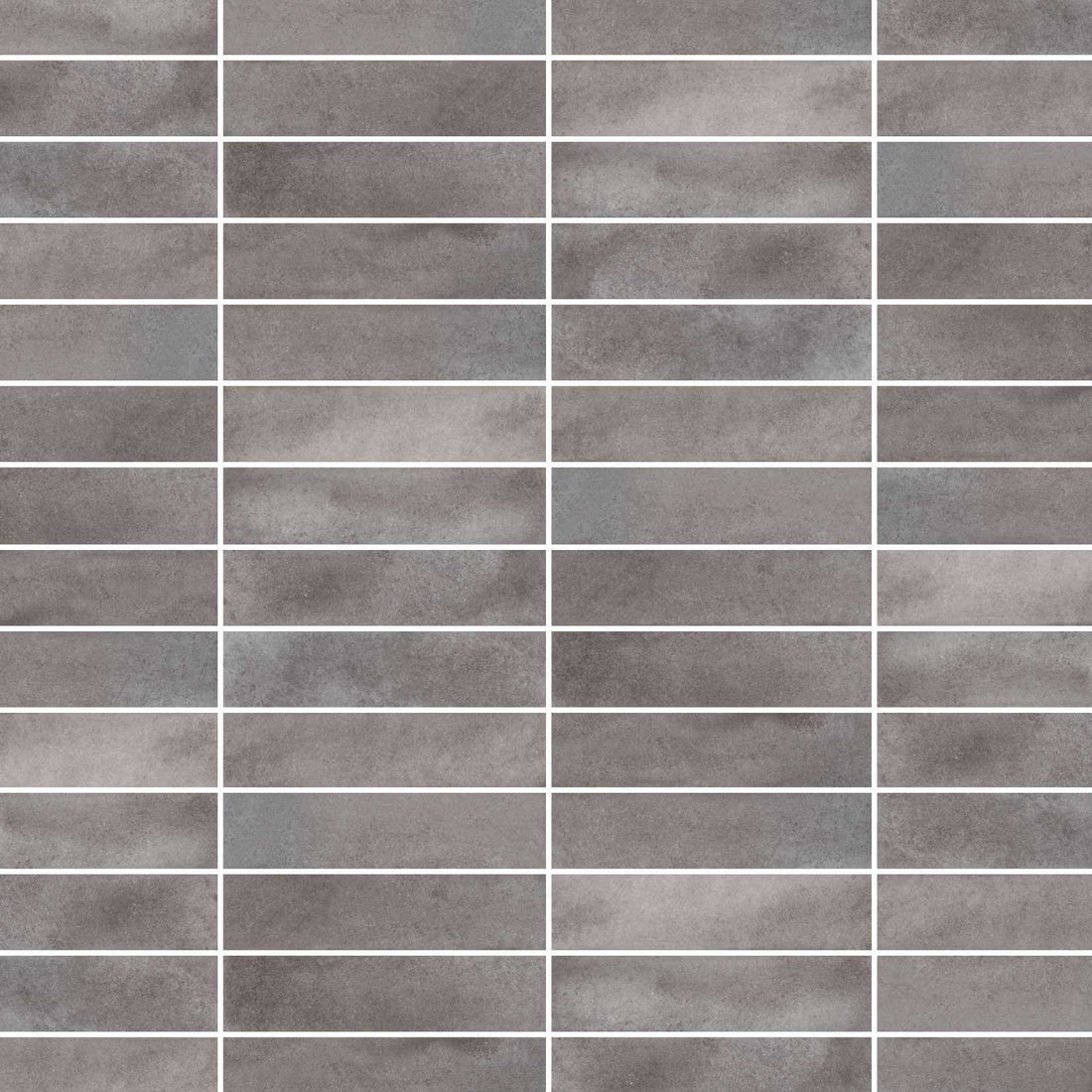 <span class="visually-hidden">Carreaux de céramique Collection Ossido 3 po x 12 po Grigio lustré</span>