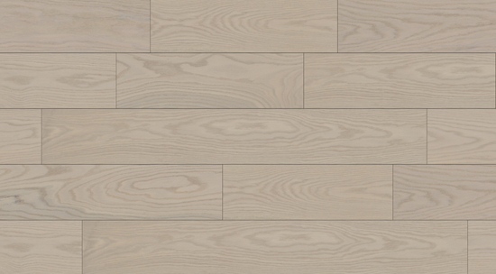 Preverco Bois franc Herring Solid Chêne rouge Nuance Ice, finition mat, lames 4-1/4 po x 3/4 po, motif chevron