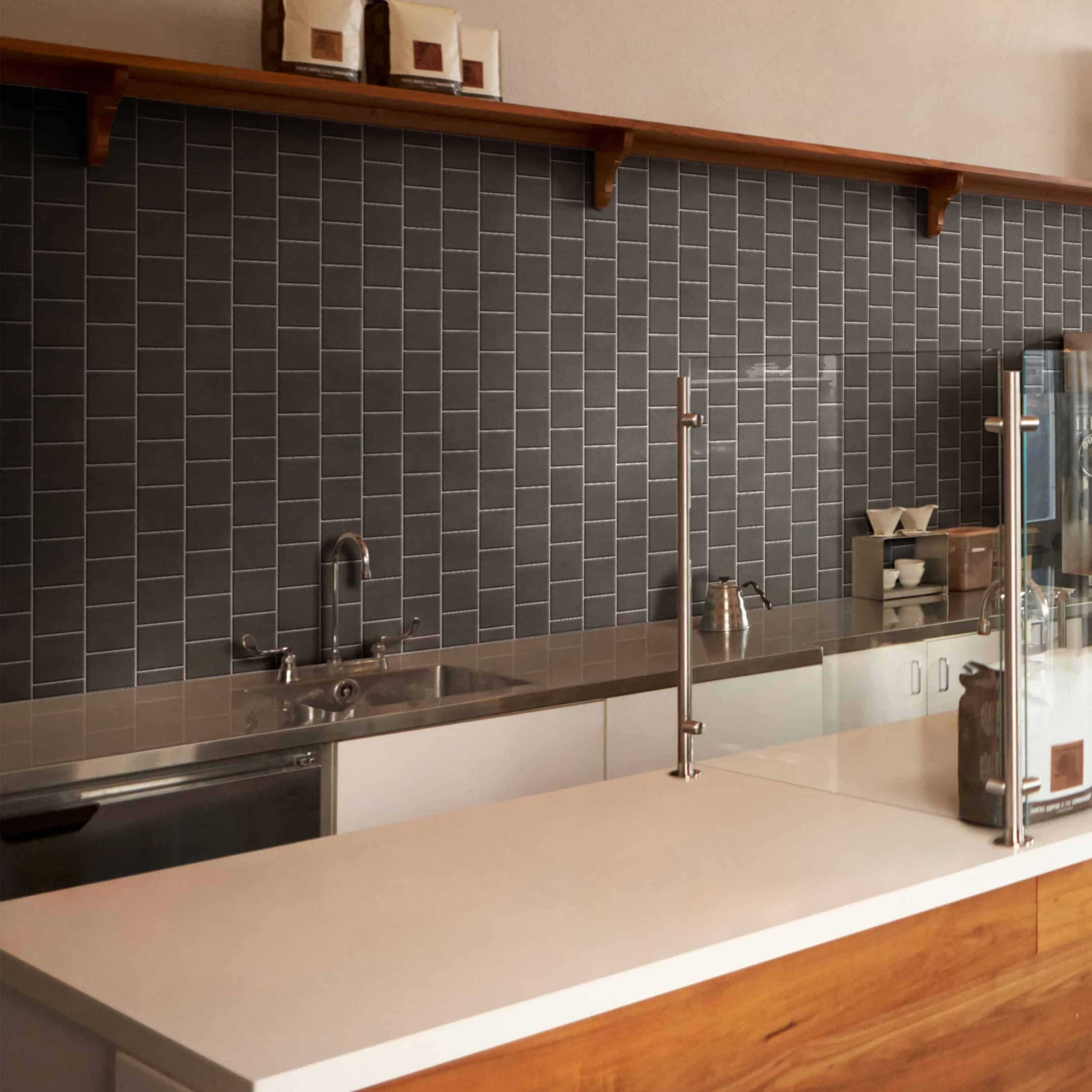 Carreaux de céramique | Collection Confetto - 2 po x 6 po Struttura