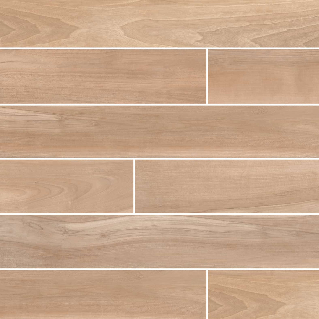 Carreaux de céramique Collection Prive 8 po x 48 po, format rectangulaire grand, ton argile naturel