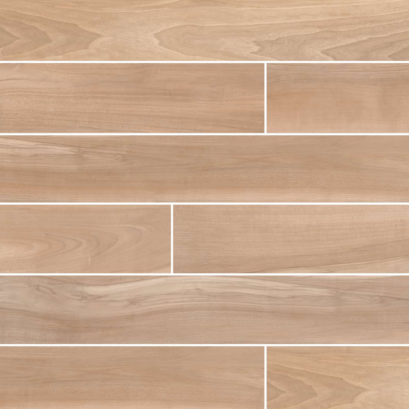 Carreaux de céramique Collection Prive 8 po x 48 po, format rectangulaire grand, ton argile naturel