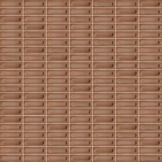 Carreaux de céramique | Collection Confetto - 2 po x 6 po Struttura Mattone 2 po x 6 po Mat