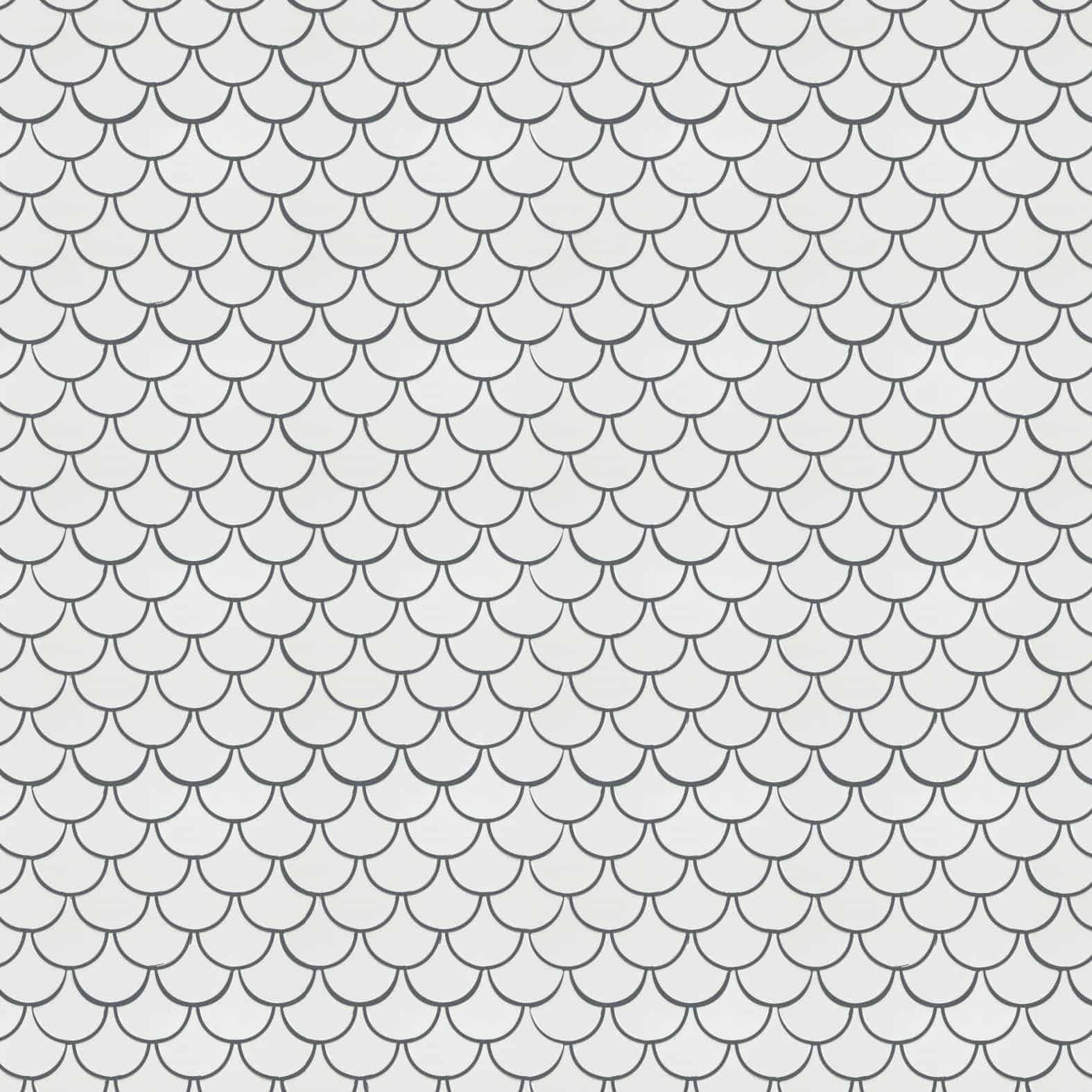 Carreaux de céramique Collection Mystic mosaïque 3 po x 3 po Bianco