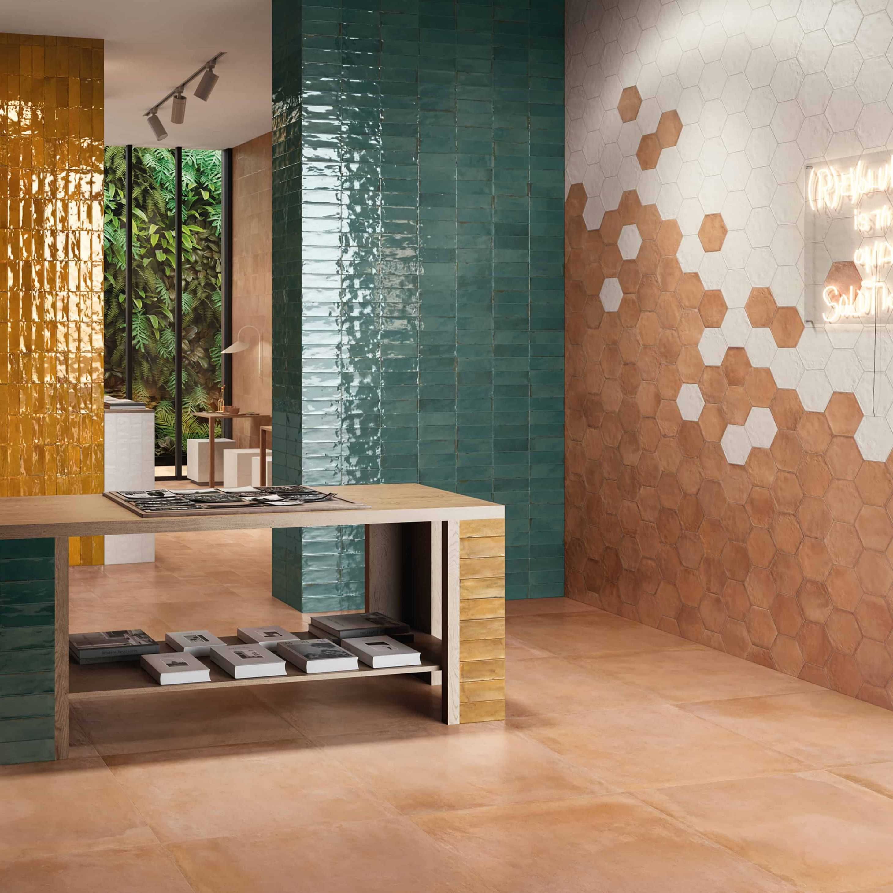 Carreaux de céramique | Collection Forme - 8 po x 8 po