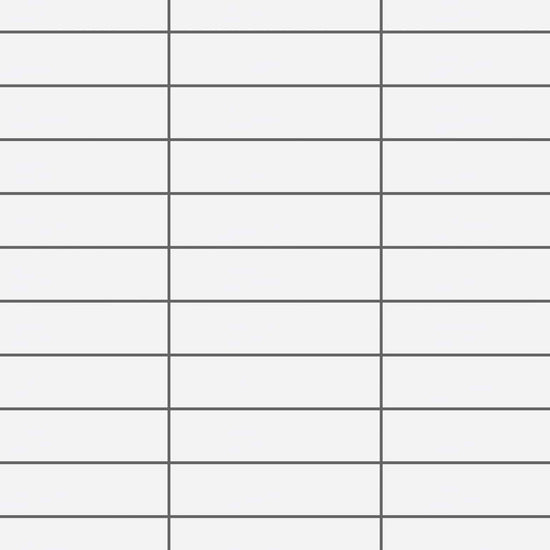 Carreaux de céramique | Collection Essential - 4 po x 16 po, Bianco mat, finition lisse blanc cassé