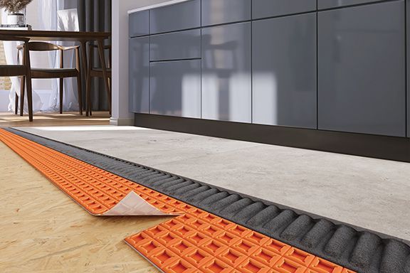 Schluter DITRA-PS Membrane de désolidarisation autocollante en feuille 3' 2-3/4" x 2' 5" - 1/8" (3.5 mm) (7.75 pi²)