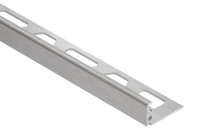 Schluter JOLLY Moulure de bordure de mur Aluminium anodisé Chrome brossé 1/2" (12.5 mm) x 8' 2-1/2"