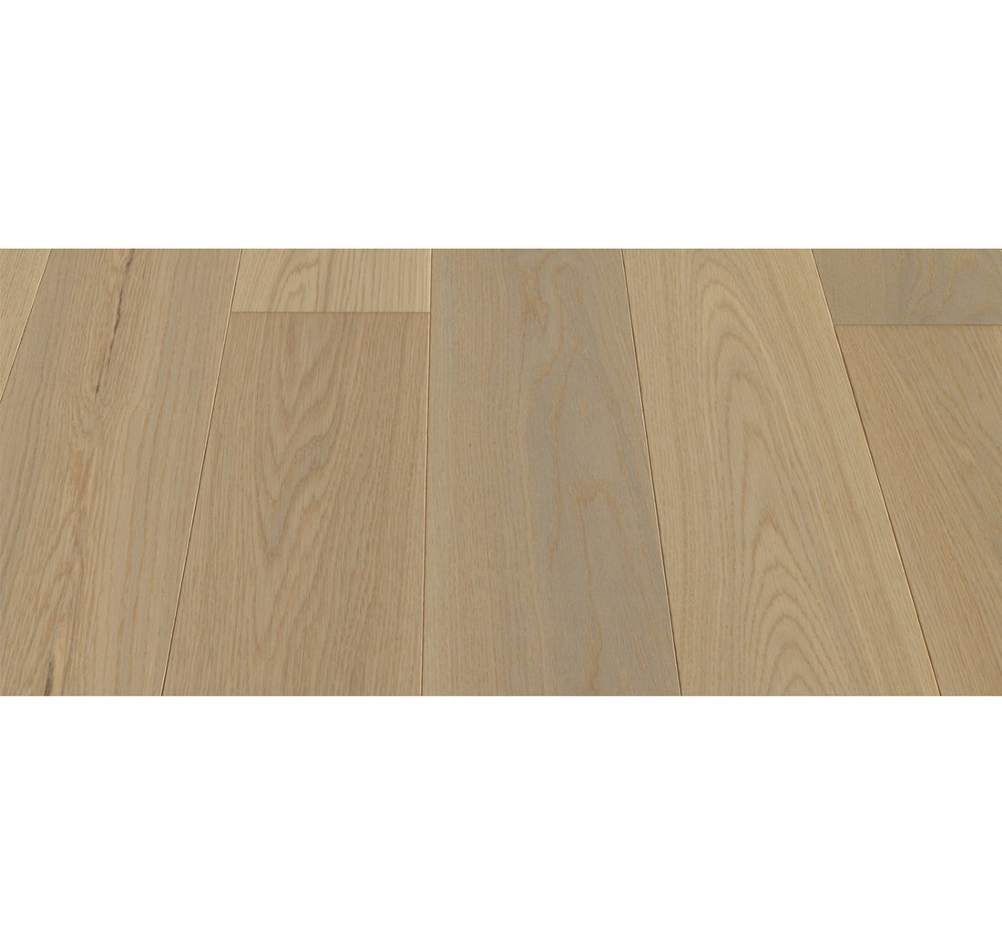 Plancher Preverco Bois d’ingénierie 5 1/8 po en Chêne blanc | Collection Flex16 - Nuance Prague, fini mat, 5/8 po d’épaisseur