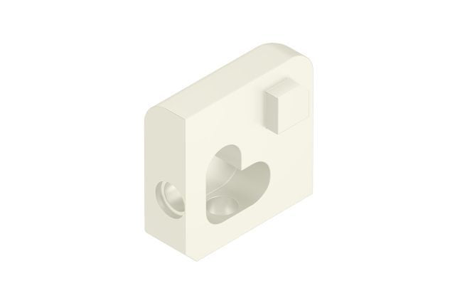 Schluter JOLLY Coin extérieur 90° Aluminium Blanc 3/8" (10 mm)