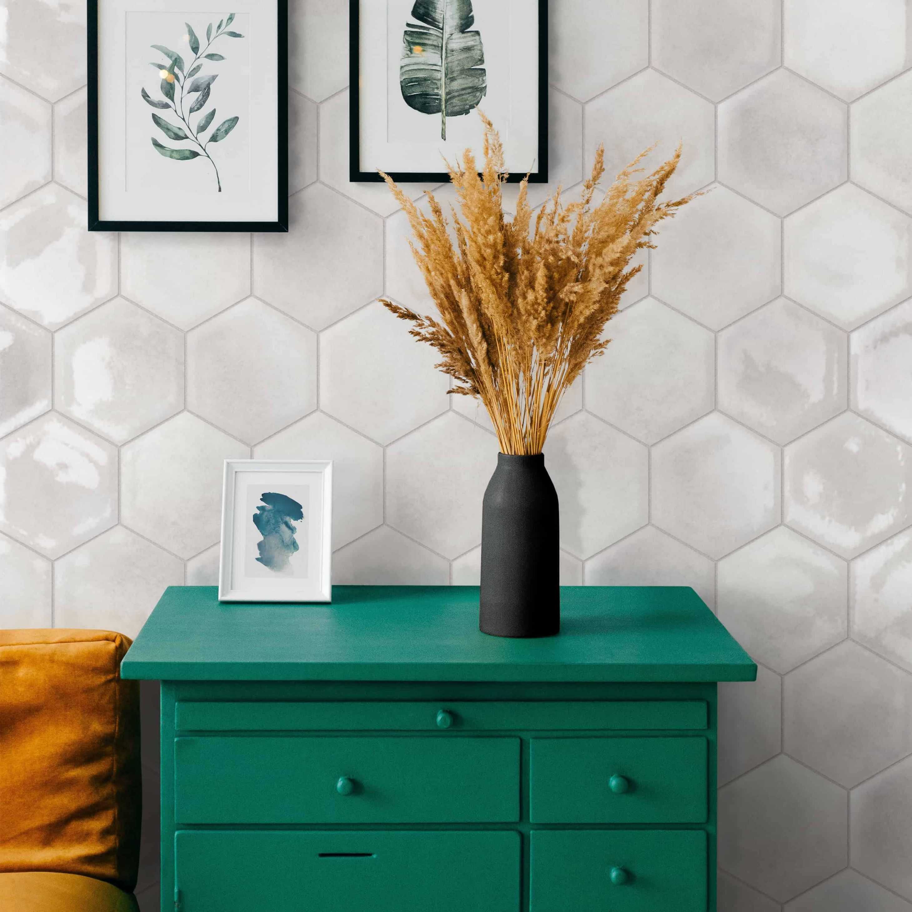 Carreaux de céramique | Collection Ossido - 6 po x 7 po He x