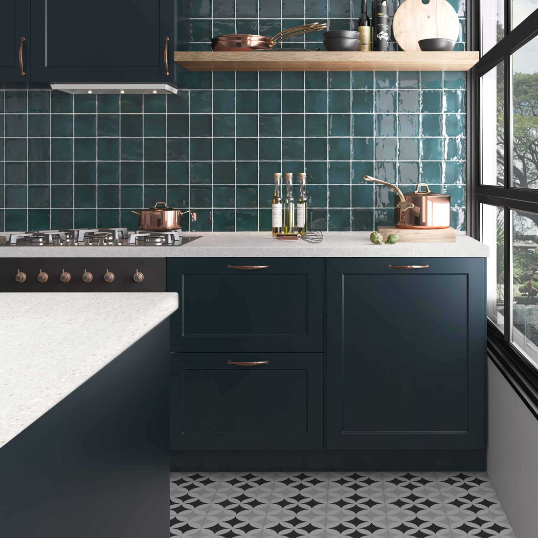 Carreaux de céramique | Collection Manacor - 2.5 po x 16 po