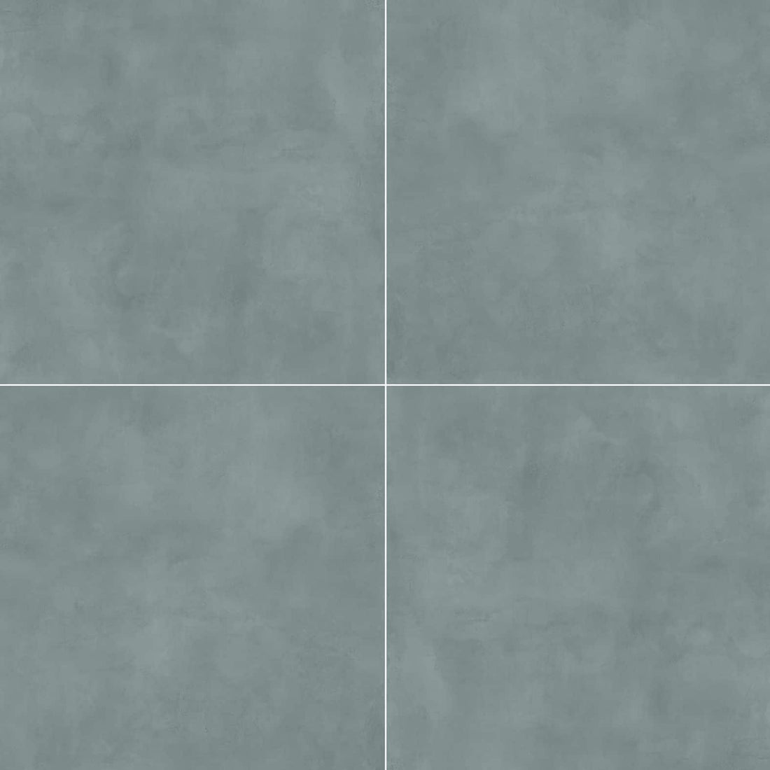 Carreaux de céramique Collection Multiforme 24 po x 24 po Acquario mat, ton bleu aquatique