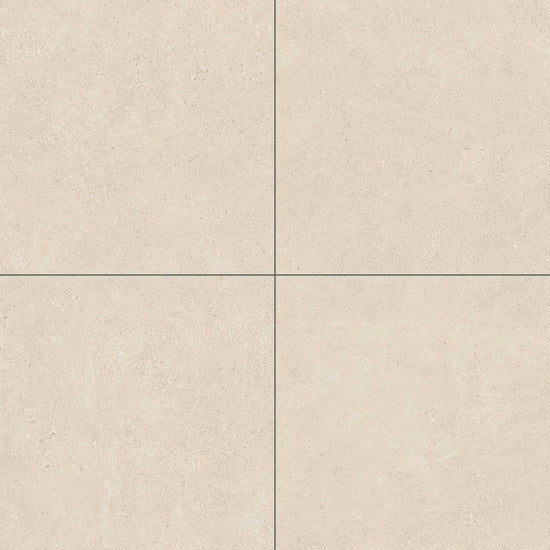 Carreaux de céramique Collection Kalksten 24 po x 24 po Artique finition mate