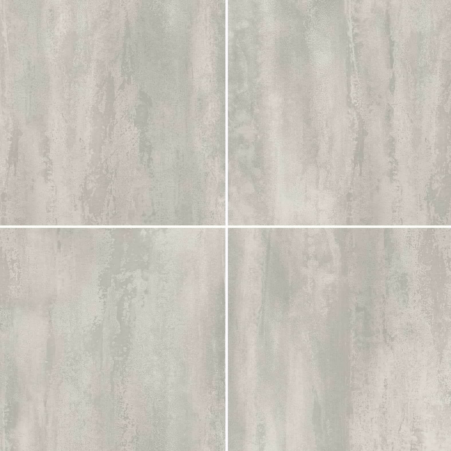 Carreaux de céramique | Collection Lux - 24 po x 24 po Grigio, grand format gris