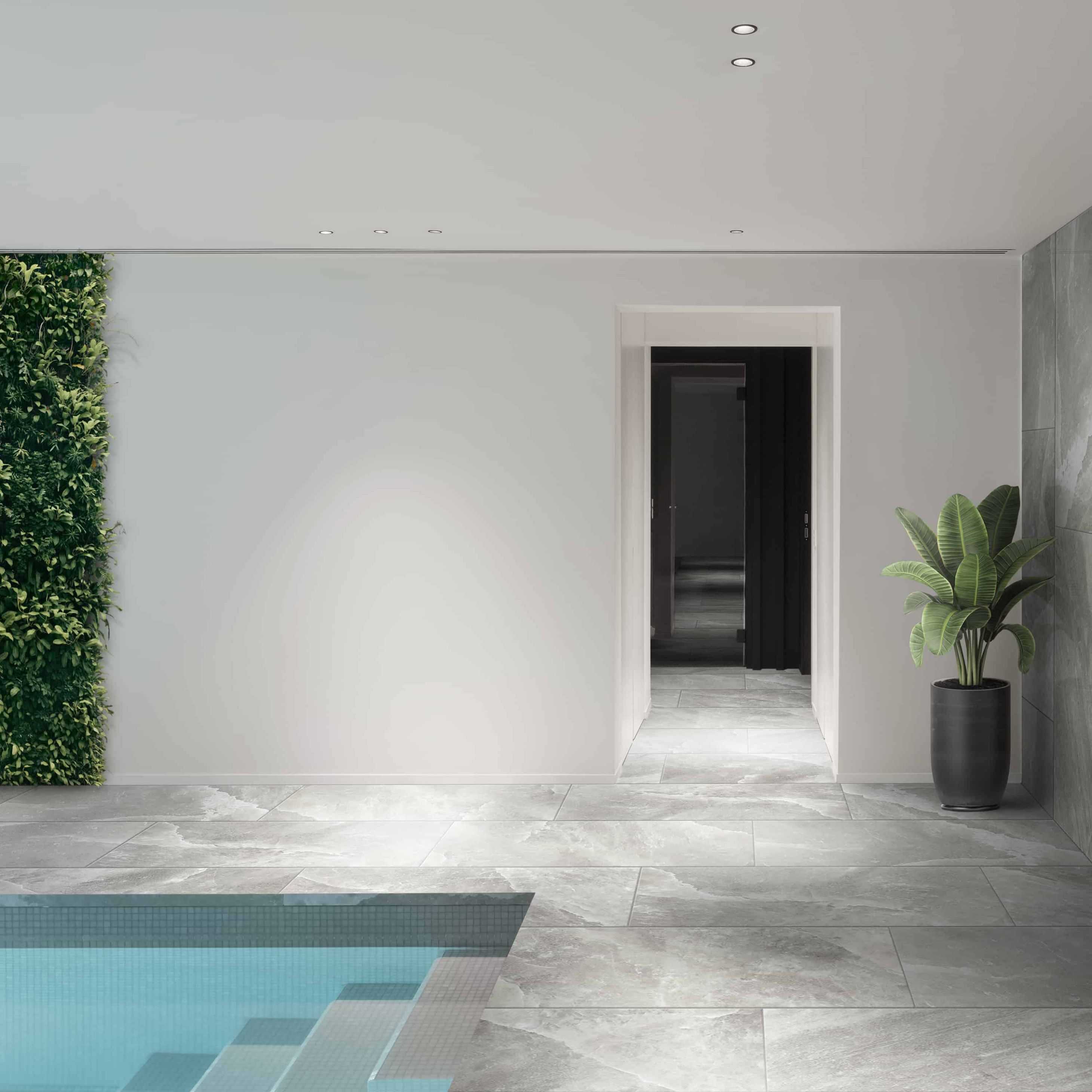 Carreaux de céramique | Collection Rock Salt - 24 po x 24 po