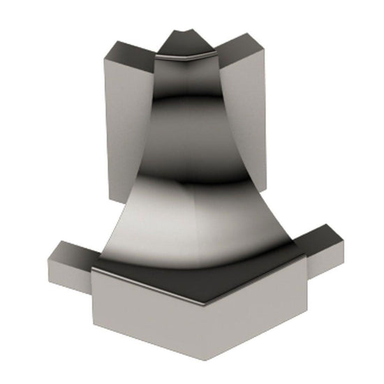 Schluter DILEX-AHK Coin extérieur 135° avec un radius de 3/8" (10 mm) - aluminium anodizé nickel poli