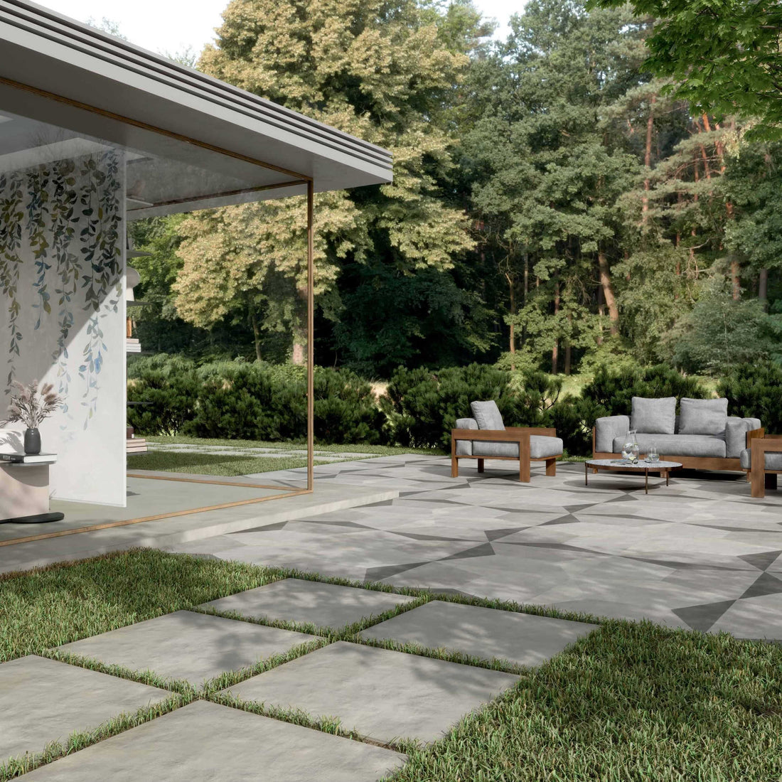 Carreaux de céramique | Collection Multiforme - 24 po x 24 po