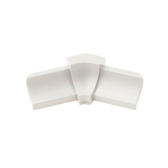 Schluter DILEX-PHK Inside Corner 135° avec un radius de 3/8" (10 mm) - plastique PVC blanc