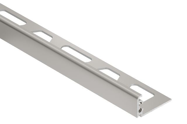 Schluter JOLLY Moulure de bordure de mur Aluminium gris classique 1/2" (12.5 mm) x 8' 2-1/2"