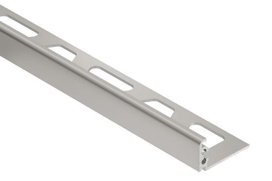Schluter JOLLY Moulure de bordure de mur Aluminium gris classique 1/2" (12.5 mm) x 8' 2-1/2"