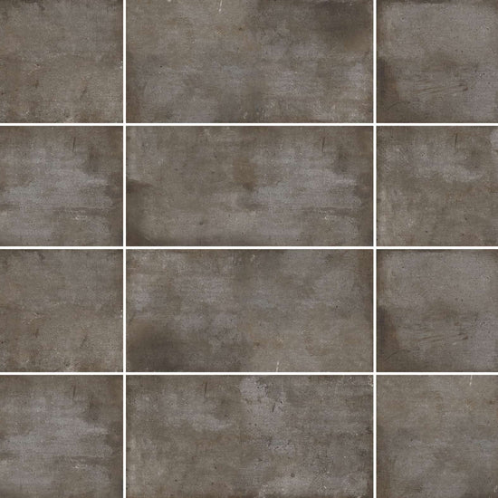 Carreaux de céramique Collection Teknostone 12 po x 24 po couleur tabac fini mat