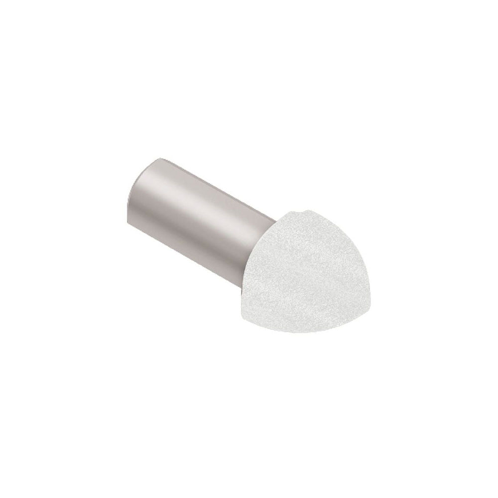 Schluter RONDEC Coin extérieur 90° - aluminium anodisé blanc mat 3/8" (10 mm)