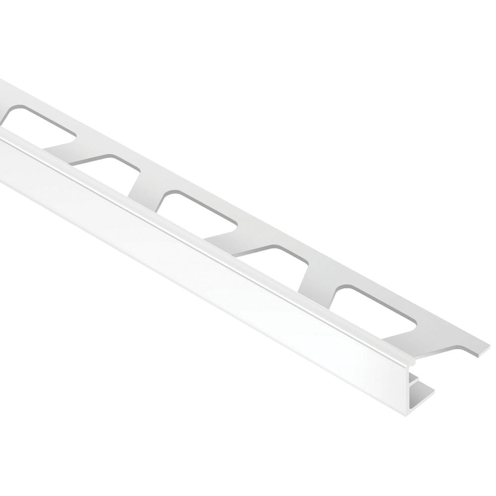 Schluter JOLLY-P Profilé de bordure de mur - Plastique PVC gris clair 1/2" (12.5 mm) x 8' 2-1/2"