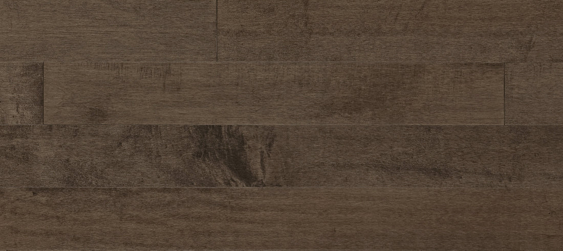 Preverco Bois franc SolidClassic Érable Variation Komodo Mat 2-1/4 x 3/4 plancher, finition mate, tons chauds et grain naturel