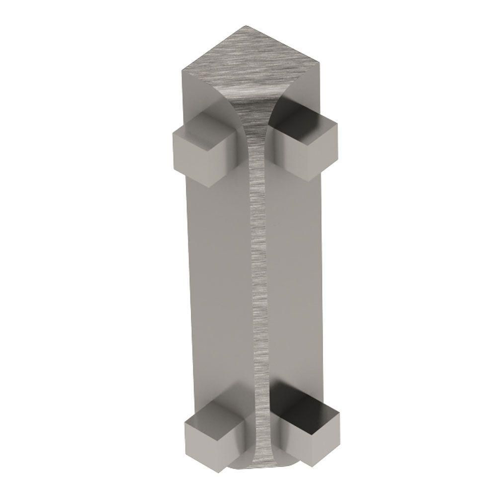 Schluter RONDEC-CT Coin intérieur 90° - aluminium anodisé nickel brossé 1/2" (12.5 mm)