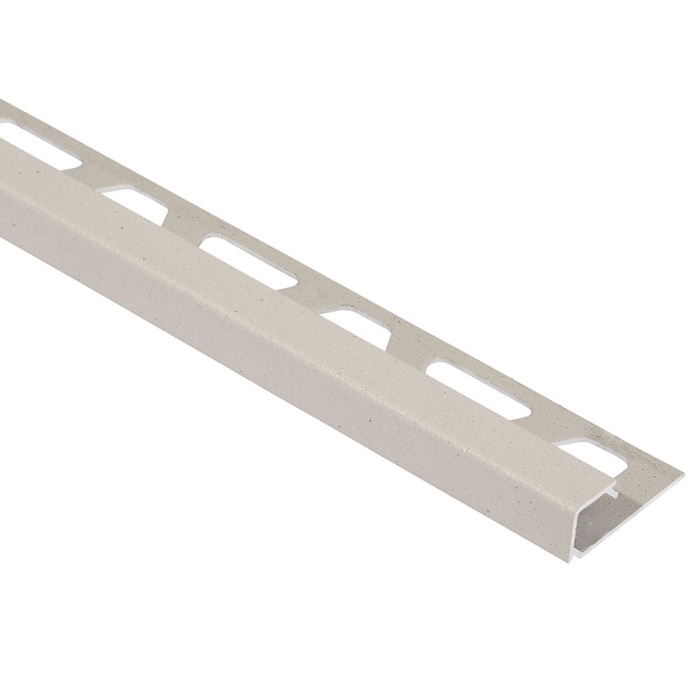 Schluter QUADEC Profilé de bordure carré - aluminium ivoire 3/8" (10 mm) x 8' 2-1/2"