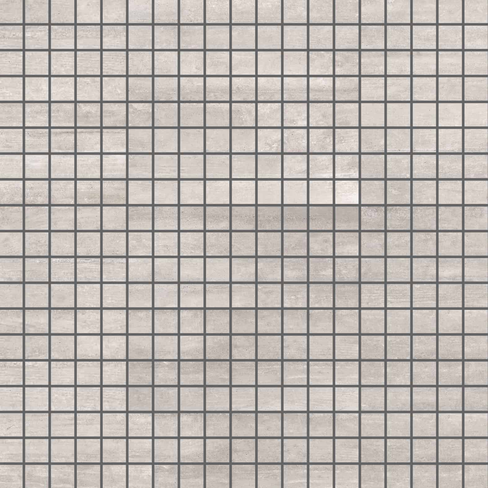 Carreaux de céramique Collection Westside 2 po x 2 po, argent mat