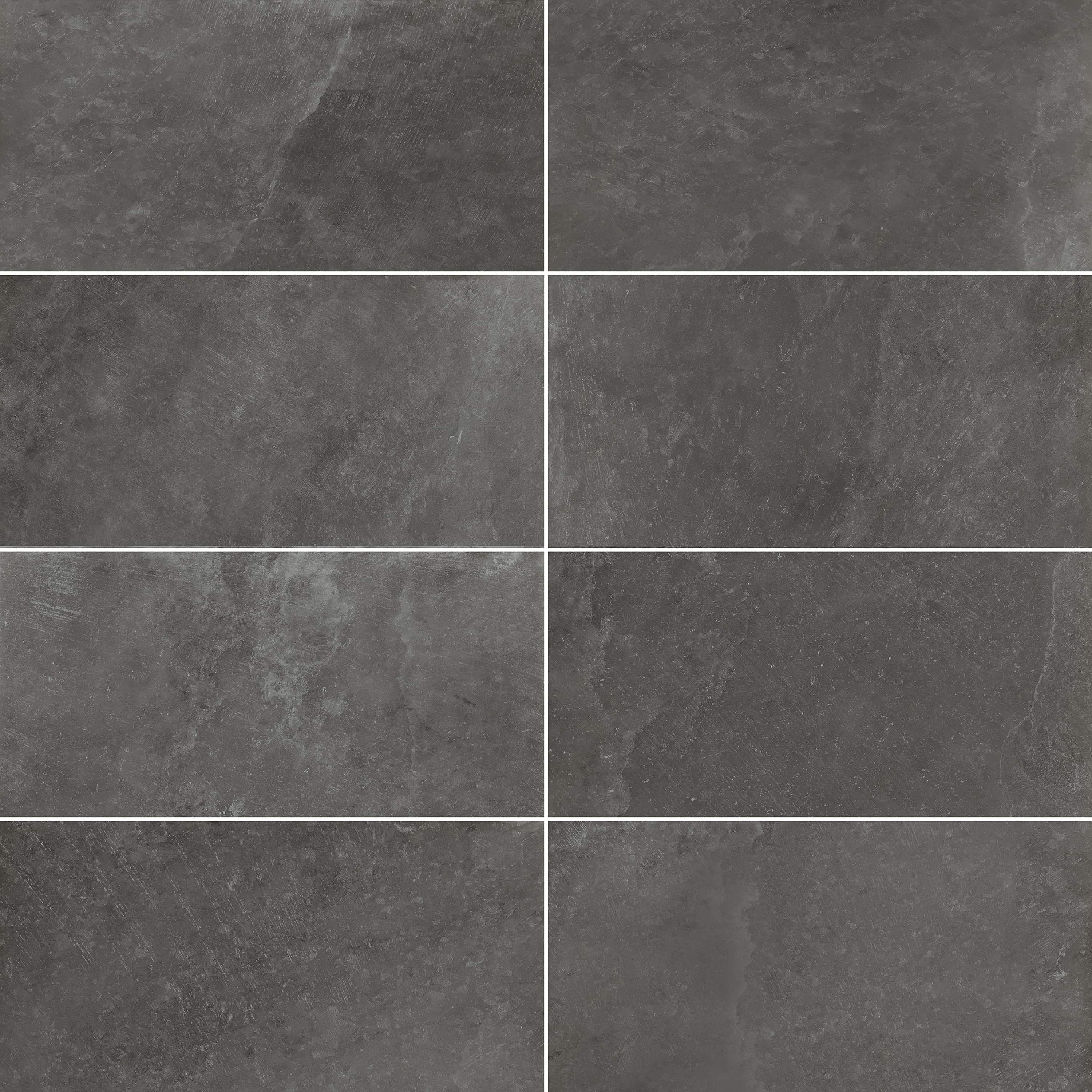 Carreaux de céramique Collection Alchemy 12 po x 24 po, ton foncé, fini mat